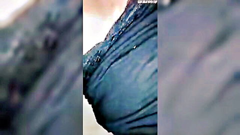 Blurry closeup of tongue rimming wet white asshole in amateur homemade video