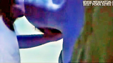Ebony beauty in homemade deepthroat blowjob action
