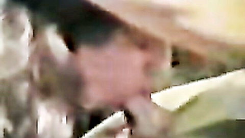 Mature woman with thick cum on her tongue and in open mouth ready to swallow