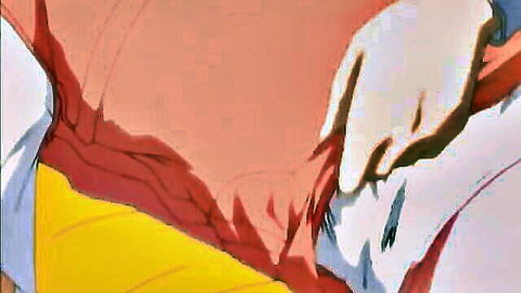 Seductive pink-haired anime girl in white top and yellow skirt posing in Akiba Girls 2 hentai