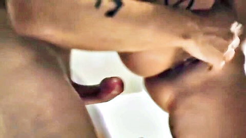 Kali Roses close-up blowjob and cum play in intense oral scene