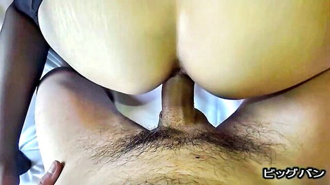 Slender Japanese wife Mari 22 creampied doggy style POV