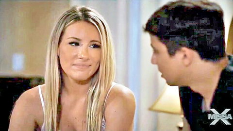 Bunny Madison in intimate chat as working mom in MissaX scene
