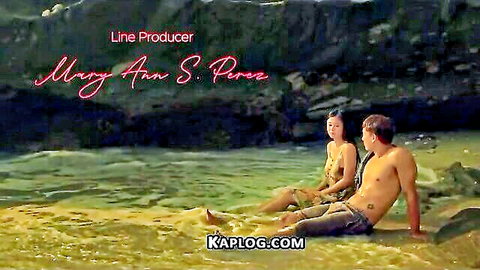 Filipino couple in intimate beach scene from Vivamax Salakab 2023