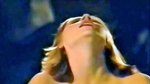 Sarah Michelle in ecstatic close-up, blonde star moaning with pleasure