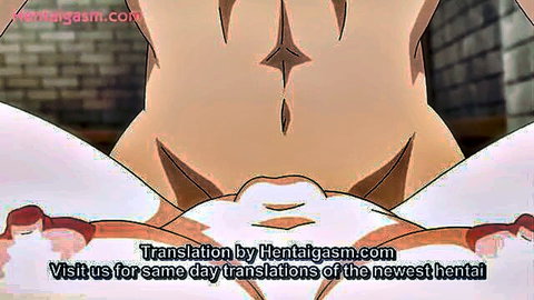 Hentai anime girl spreading legs exposing wet pussy in Night Tail 1