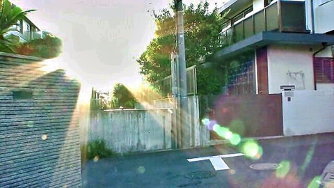 Shiho Egami in JAV outdoor scene, daughter-in-law with father-in-law theme, sunset street view