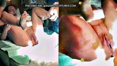 Pregnant Kelly in explicit birth scene from PMV video