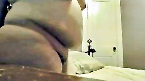 Young big tit babe Renata showing massive ass from behind