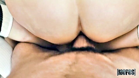 Charles Dera pounds curvy MILF's big ass in doggy style threesome
