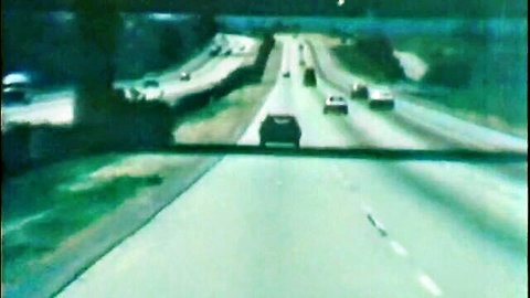 Vintage gay trucker highway drive in Kansas City Trucking Co porn