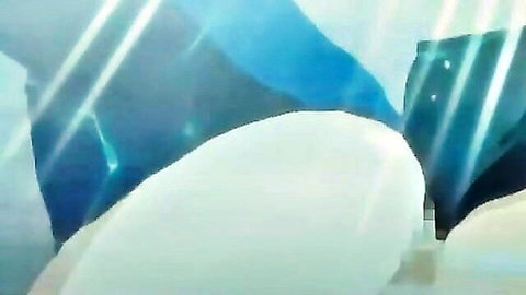 Pregnant anime hentai woman with large belly and curves