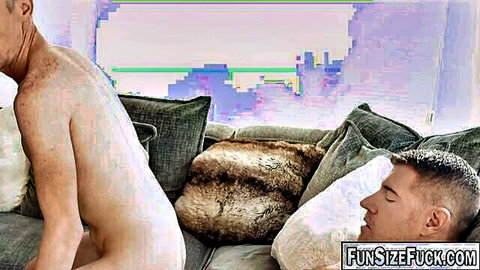 Legrand Wolf's monster cock penetrates tiny Joshua Oaks