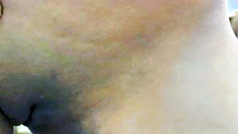 Filipino woman with fresh cum facial dripping from open mouth and chin