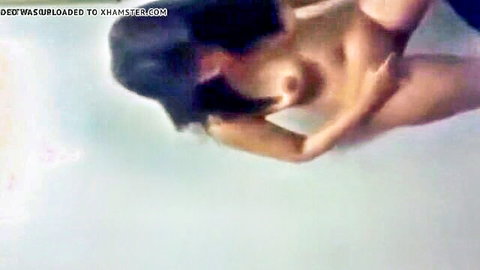 Indian aunty with big natural tits in steamy anal orgy scene