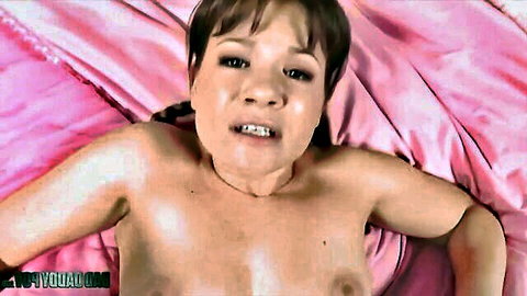 Alison Rey topless petite brunette in stepdad fantasy scene