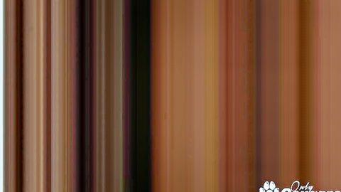 Blurry motion-streaked frame of curvy brown skin tones shaking during intense fuck on PawgOut.com