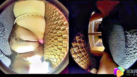 Chinese amateur woman exposes ass and pussy seducing delivery guy in homemade AV