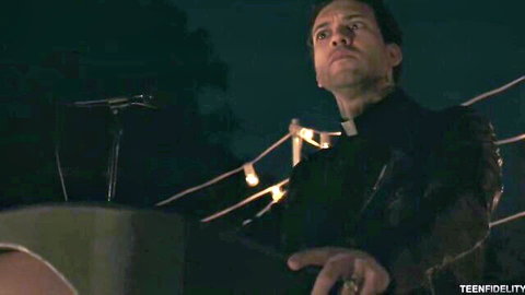 Small Hands as intense priest in steamy Abella Danger Teen Fidelity scene