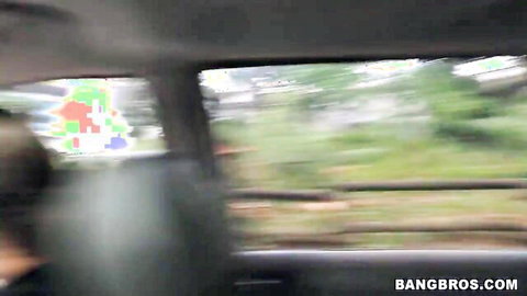 Charlie Mac and Casandra fuck big-booty Latina MILF on Bang Bus