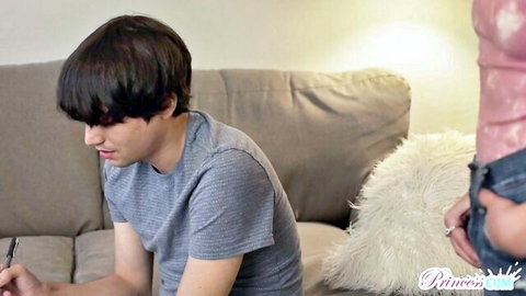 Cielo West teases in POV Princess Cum scene on couch