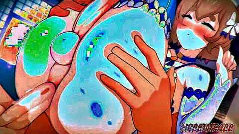 3D SFM femboy in explicit anal penetration with gel packs