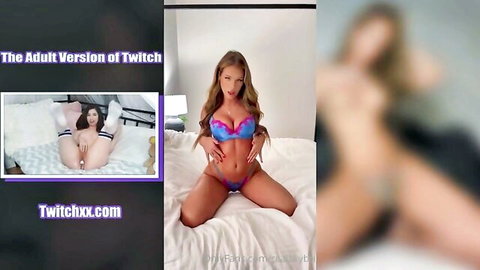 Tiffany N & Kyra Hot in revealing bikinis and lingerie, sexy bed poses