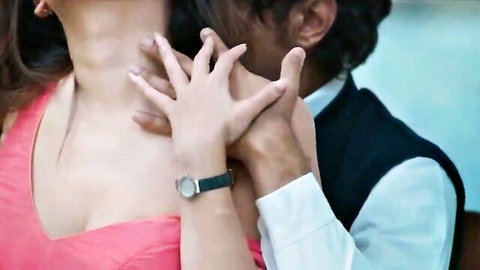 Desi Indian schoolteacher gripped intimately by horny student