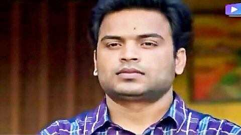 Indian delivery boy in purple plaid shirt for big tits handjob hardcore web series
