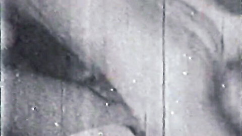Vintage slim girl with natural tits riding in black white skirt classic XXX