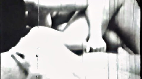 Vintage hairy pussy licked in intense hardcore foursome orgy
