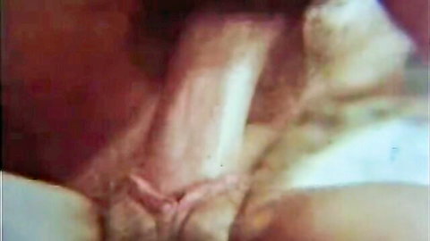 Classic German hairy armpit orgasm video close-up vaginal penetration