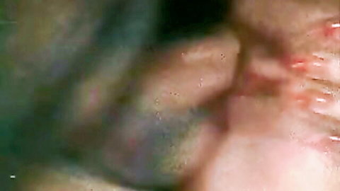 Ginger Lynn getting sticky facial in classic vintage XXX scene