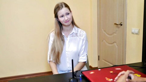Stella Cardo in a seductive interview, blonde beauty teases with her skills