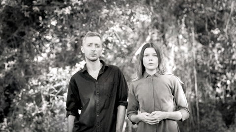 Hancock and Ollis in intense outdoor gaze, Hegre couple for oral passion video