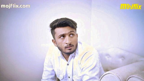 Handsome Indian secretary in white shirt, ready for busty boss action 2024