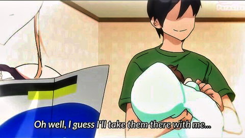 Hentai step-sis and brother holding baby in family scene ep 2