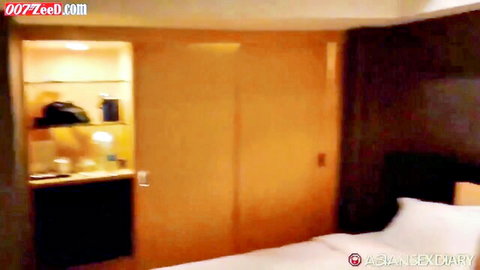 18-year-old Thai girl Luk in steamy hotel room tease