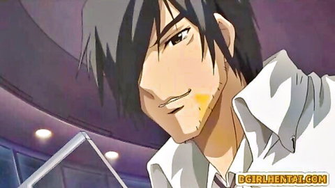Anime nurse tight Japanese ass vibrated to ecstasy in hentai scene
