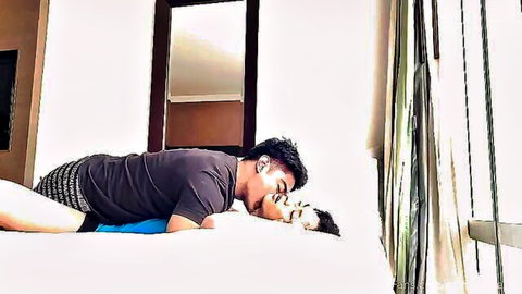 Sam VU dominates Thai boyfriend in humiliating femdom bed scene