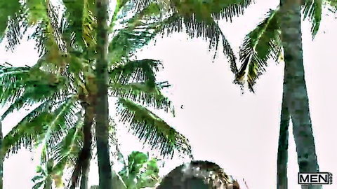 Jimmy and Troy gay fuck at sunny beach outdoor