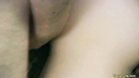 Lustful Russian teen babe tight pussy pounded with dirty talk