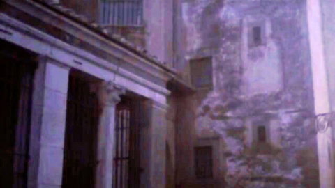 Italian nun in romantic fantasy with curly-haired lover, natural tits
