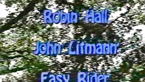 Vintage porn title screen with Robin Hall and John Litman in Easy Rider