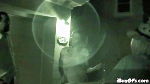 Busty babe delivering steamy POV blowjob in intimate scene
