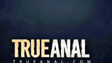Nicoluva's first anal: Up close and personal with a big cock on TrueAnal