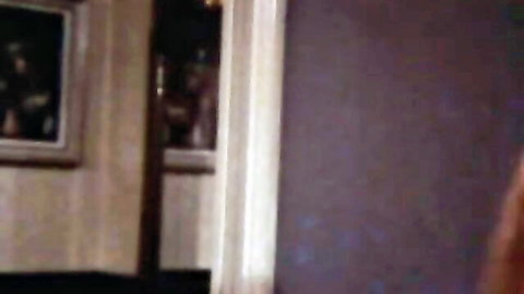Retro skinny big tits women kissing in underwear mirror scene
