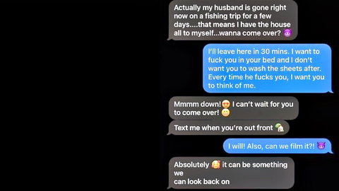 Elizabeth Skylar cheating housewife sexting lover Shawn Alff