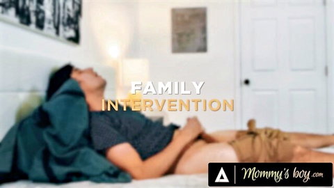Family intervention mommy's boy with Chloe Cherry & Sheena Ryder 3-way