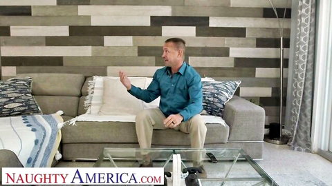Madison Wilde tempts friend's dad with her naughty charms, Naughty America